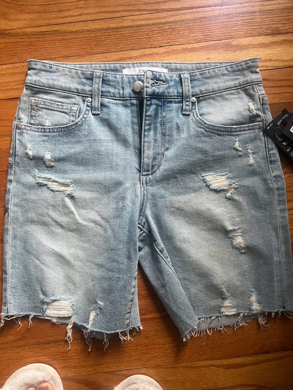 Joe's Jeans Light Blue Denim Bermuda Shorts